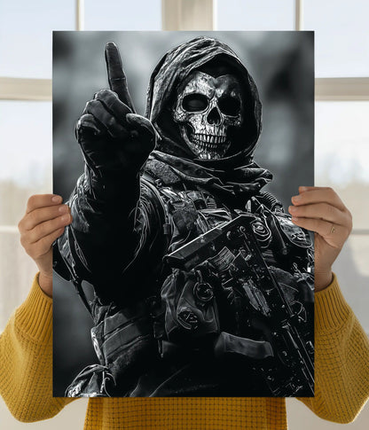 Ghost Reaper | Tactical Gaming Wall Poster Main Image - Everanta