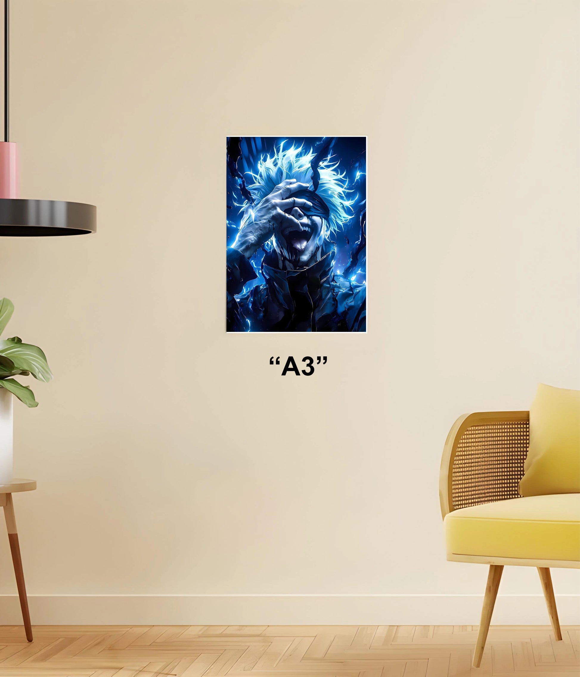 Satoru Gojo – Limitless Power Jujutsu Kaisen Poster - Everanta