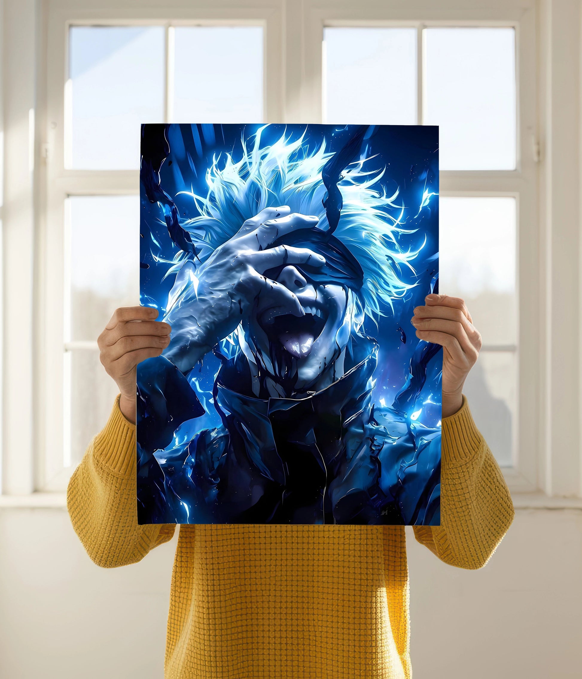 Satoru Gojo – Limitless Power Jujutsu Kaisen Poster Everअंत