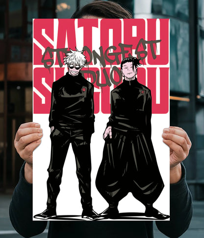 Gojo & Geto Strongest Duo Wall Poster Main Image - Everanta