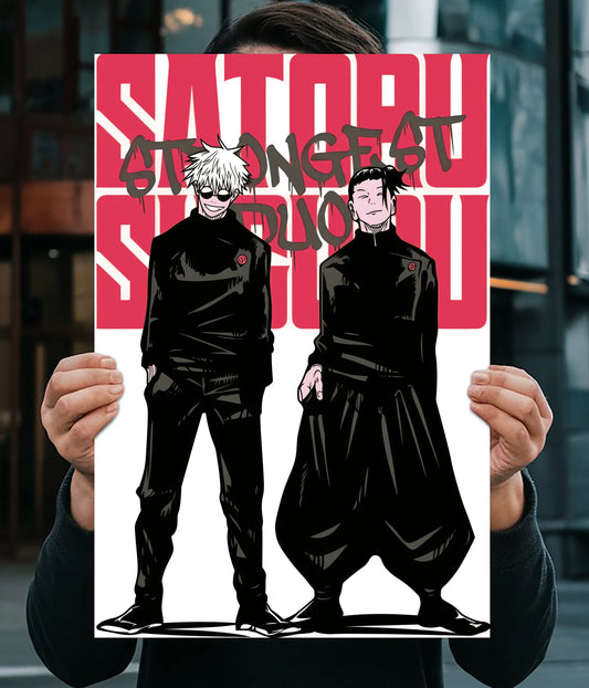 Gojo & Geto Strongest Duo Wall Poster Main Image - Everanta