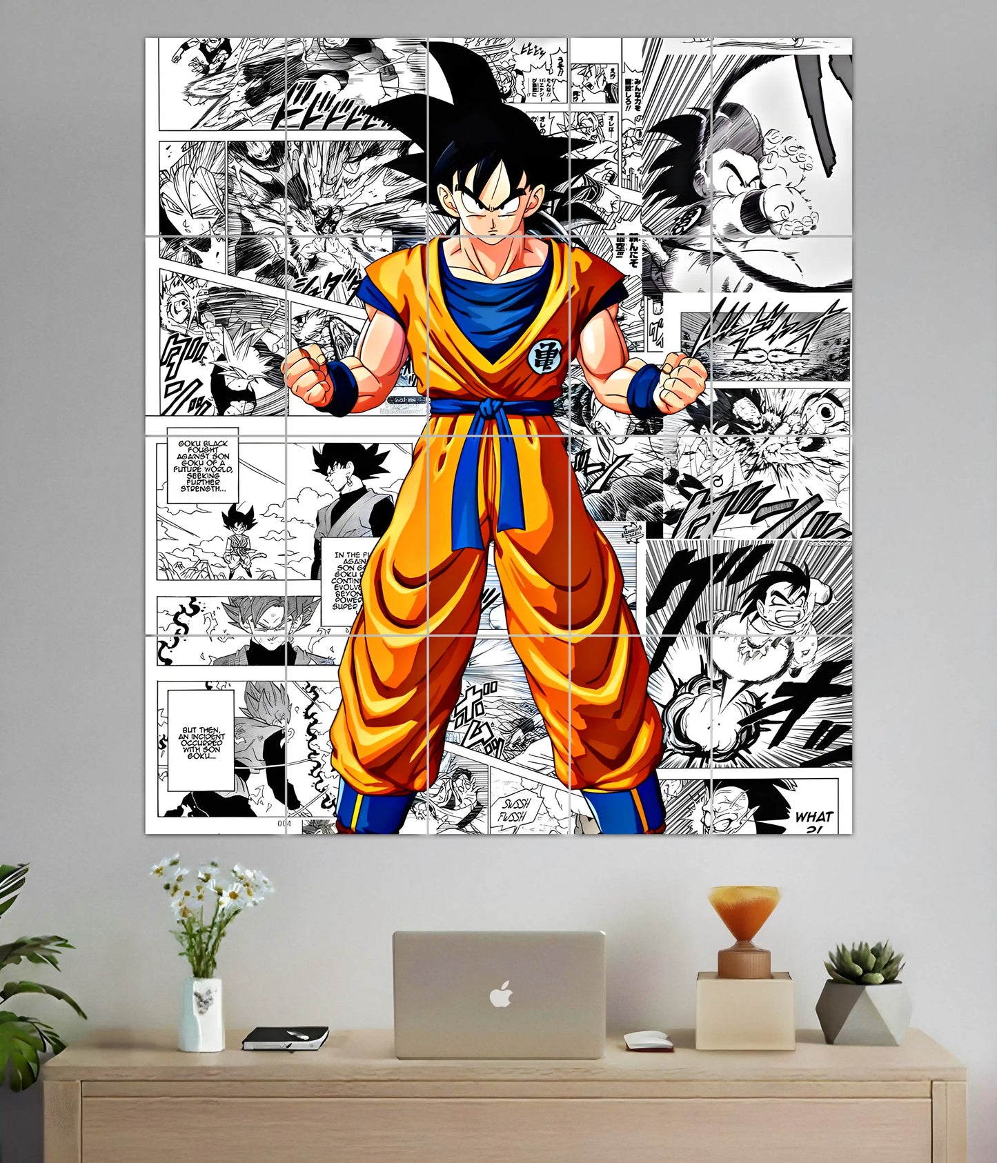 Goku Power Awakening 20-Piece Split Poster Main Image - Everanta