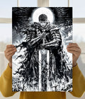 Guts Berserker Moonlight Anime Wall Poster