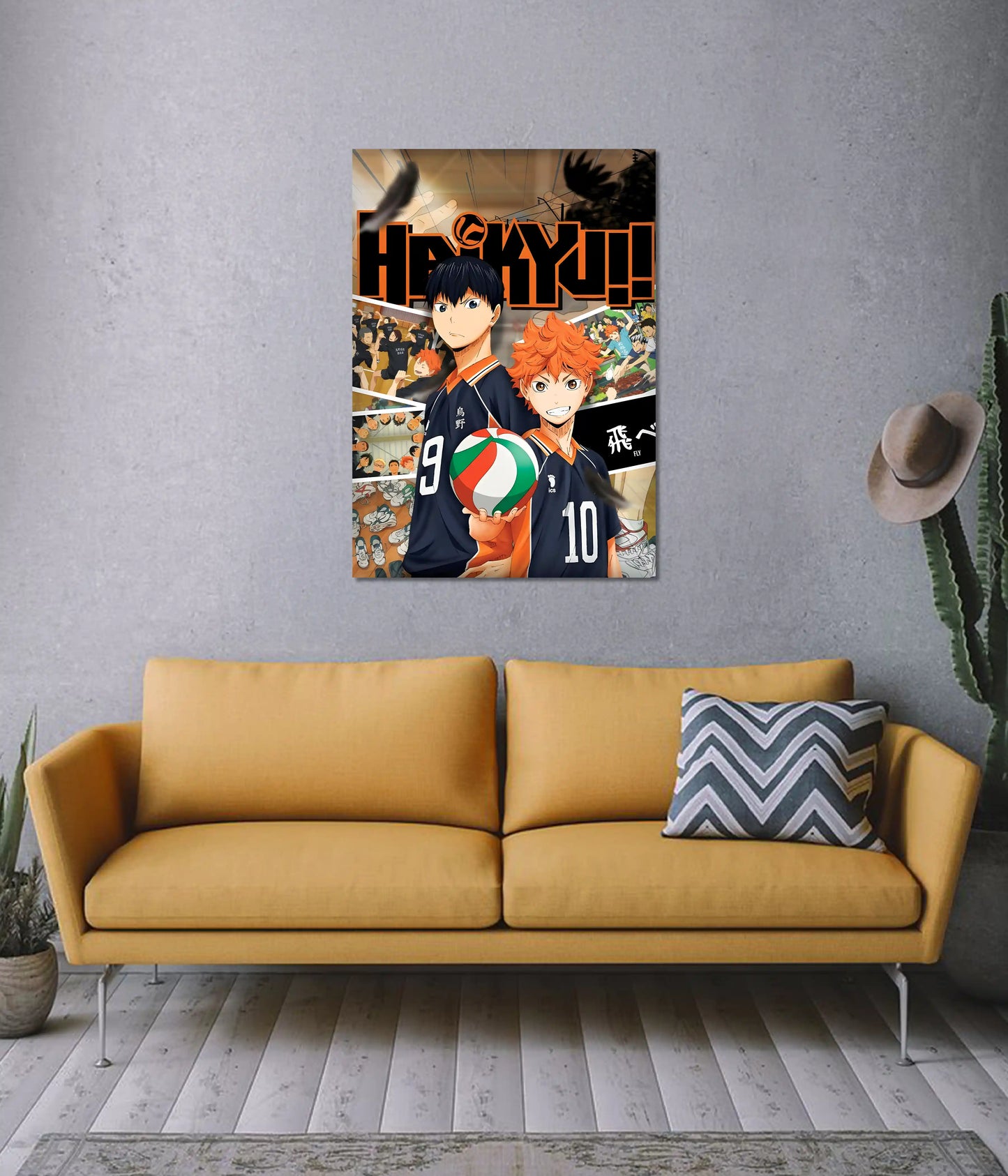Haikyuu!! Hinata & Kageyama Poster on Wall - Everanta