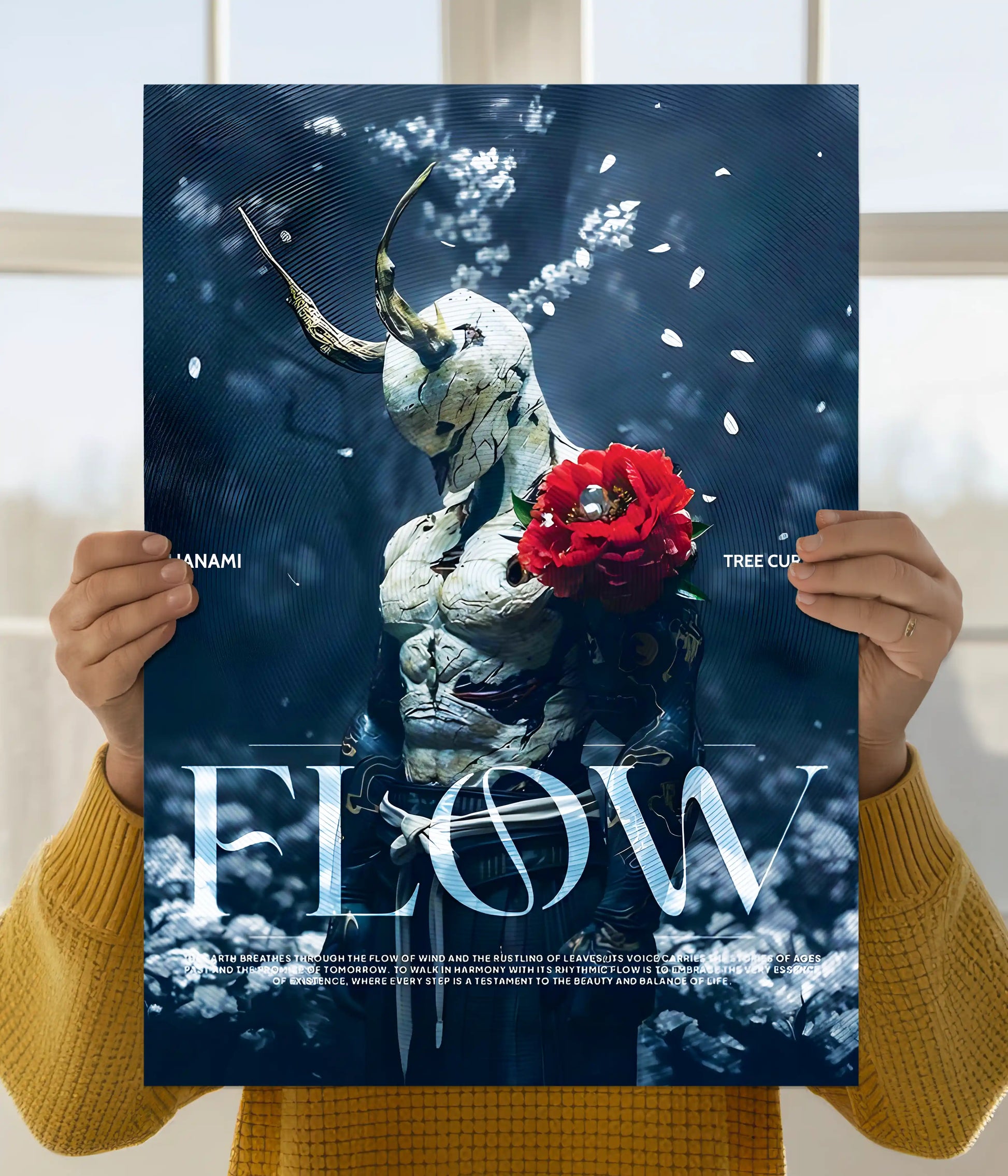 Hanami Nature Curse Poster Main Image - Everanta