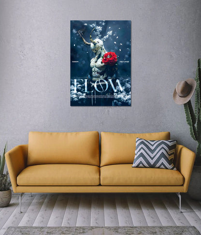 Hanami Nature Curse Poster on Wall - Everanta