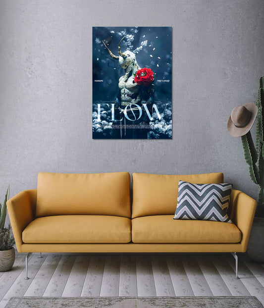 Hanami Nature Curse Poster on Wall - Everanta