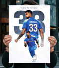 Hardik “Kung-Fu Pandya” Wall Poster