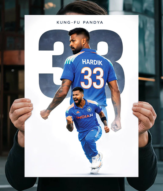 Hardik “Kung-Fu Pandya” Wall Poster Main Image - Everanta