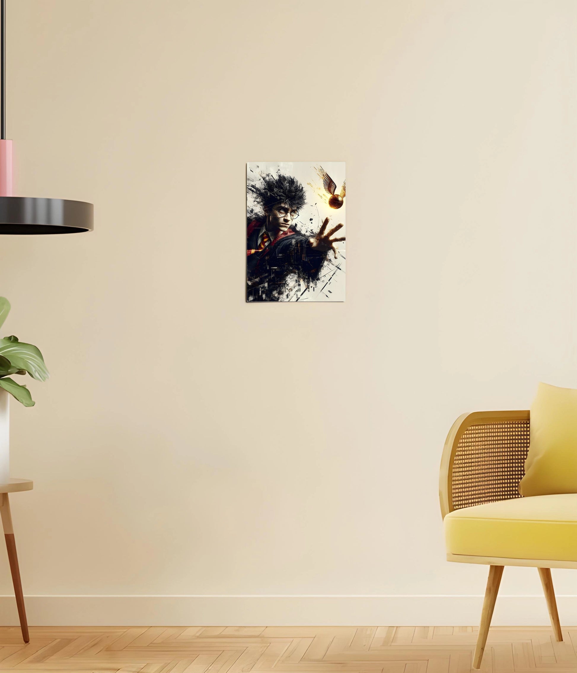 Harry Potter & The Golden Snitch – Magical Wall Poster A4 Size - Everanta