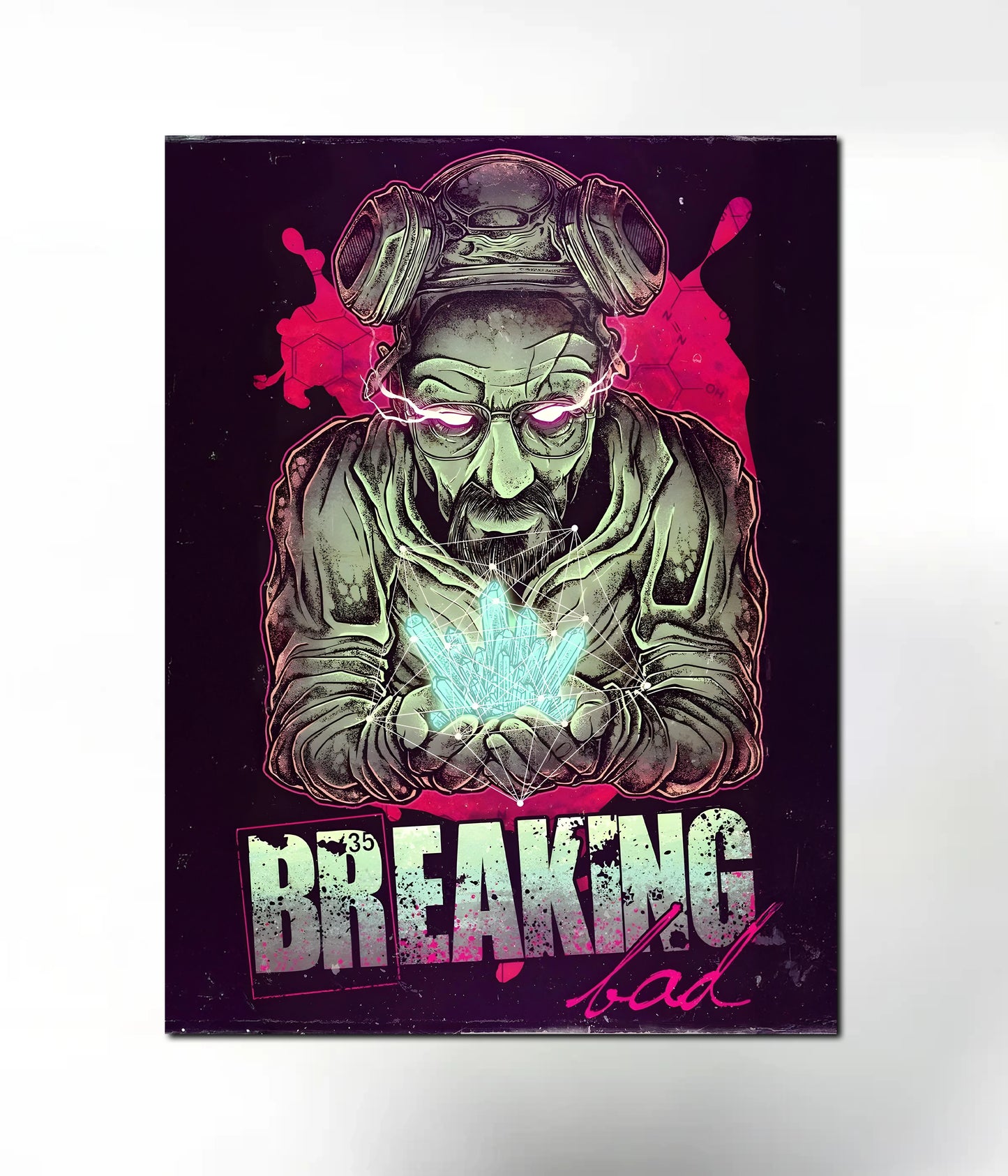 Heisenberg's Lab – Breaking Bad Metal Poster Main Image - Everanta