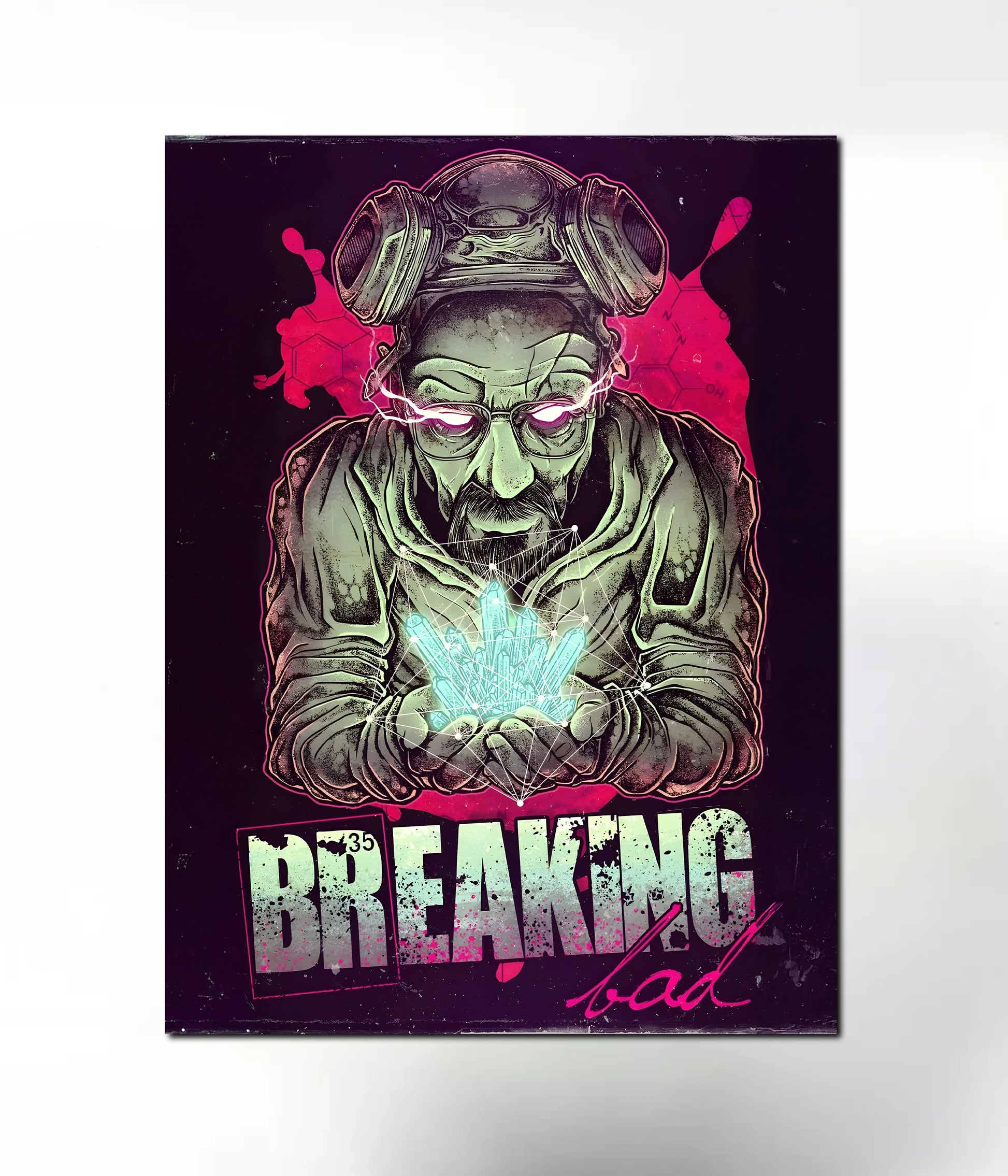 Heisenberg's Lab – Breaking Bad Metal Poster Main Image - Everanta