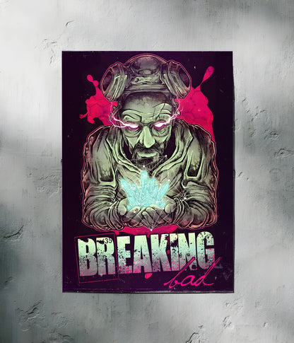 Heisenberg's Lab – Breaking Bad Metal Poster Second Image - Everanta