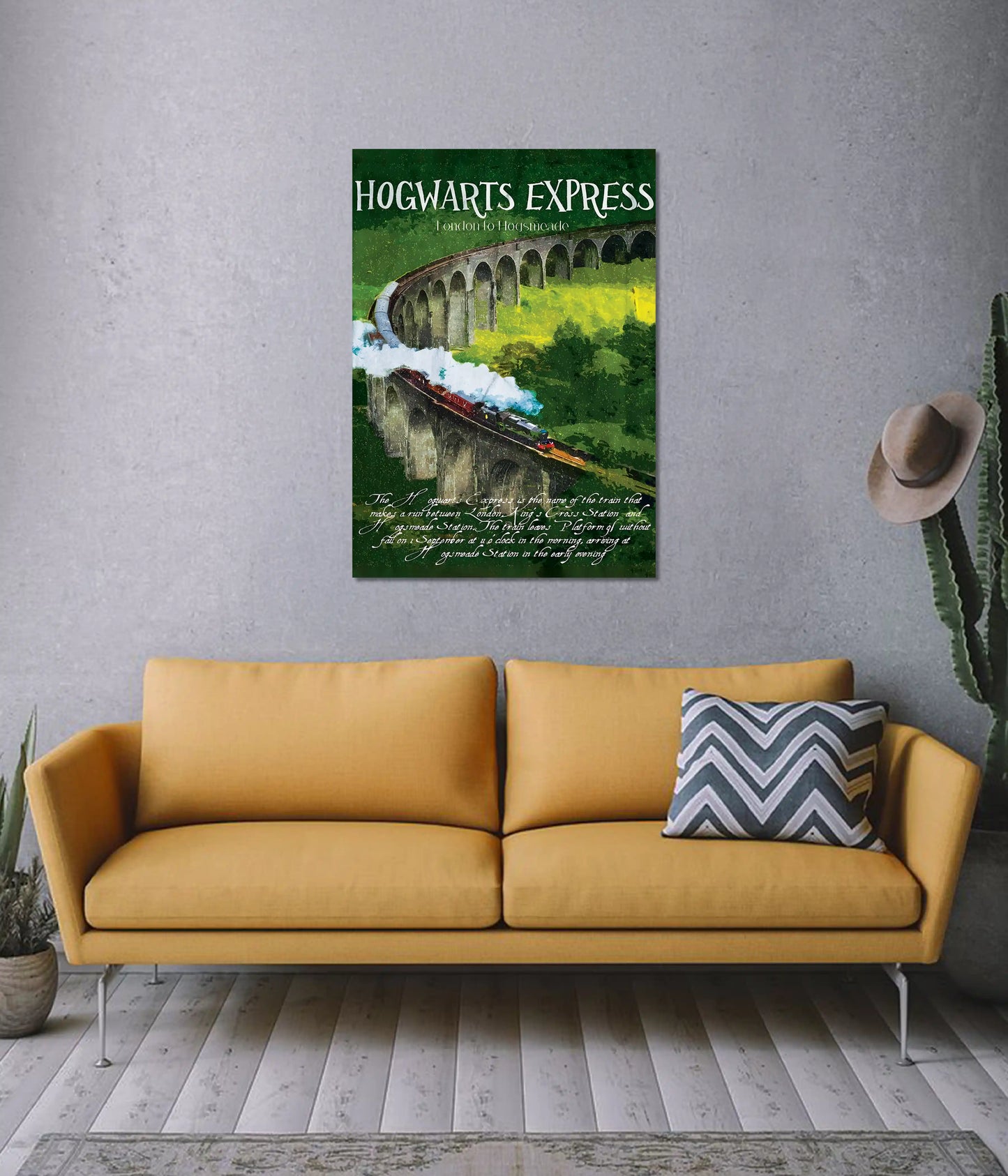 Hogwarts Express Poster – Harry Potter on Wall - Everanta