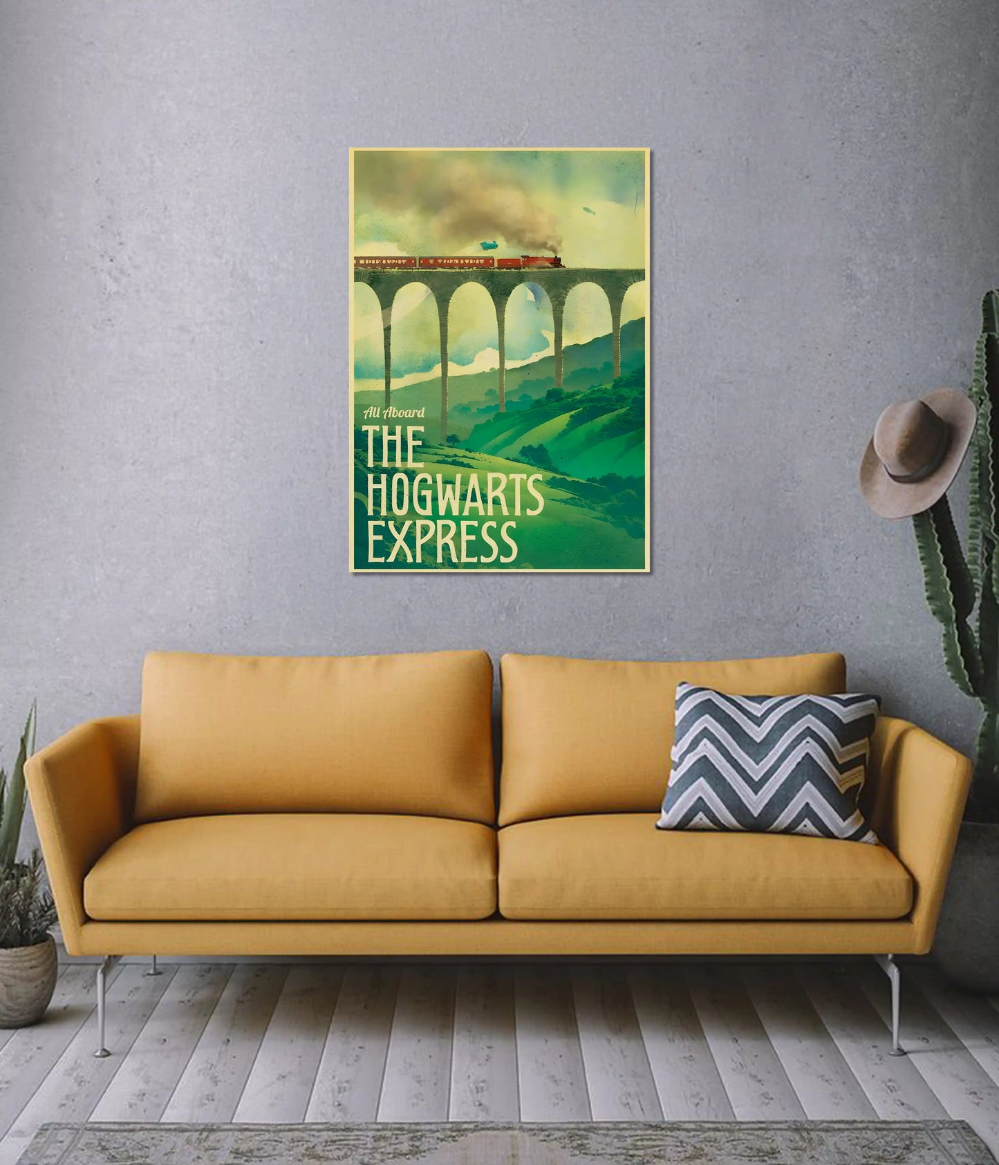 Hogwarts Express Poster – Wizarding Journey on Wall - Everanta