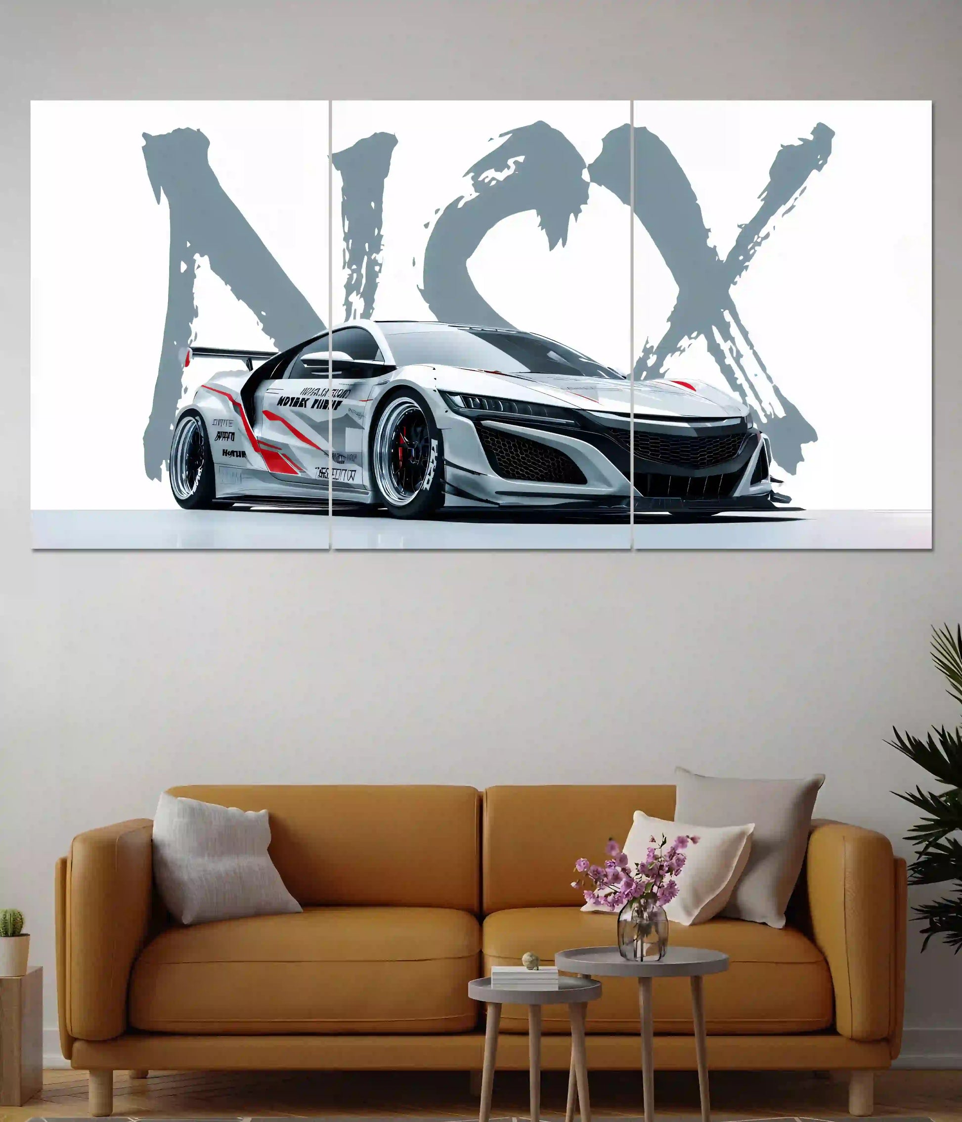 Honda NSX Split Poster - Everanta