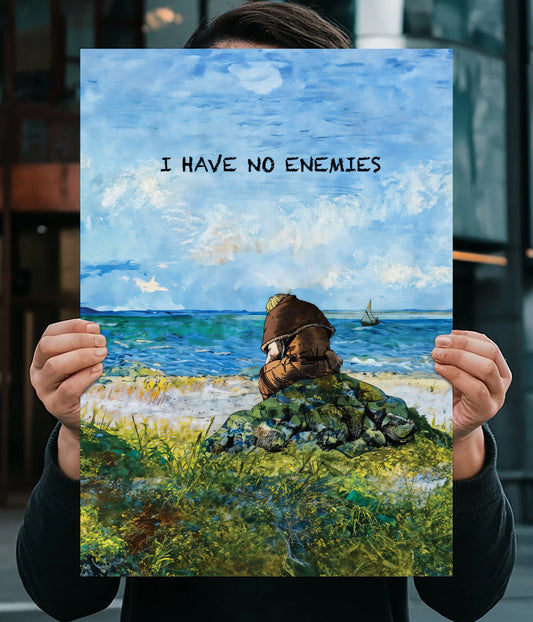 I Have No Enemies Peaceful Anime Wall Poster Main Image - Everanta