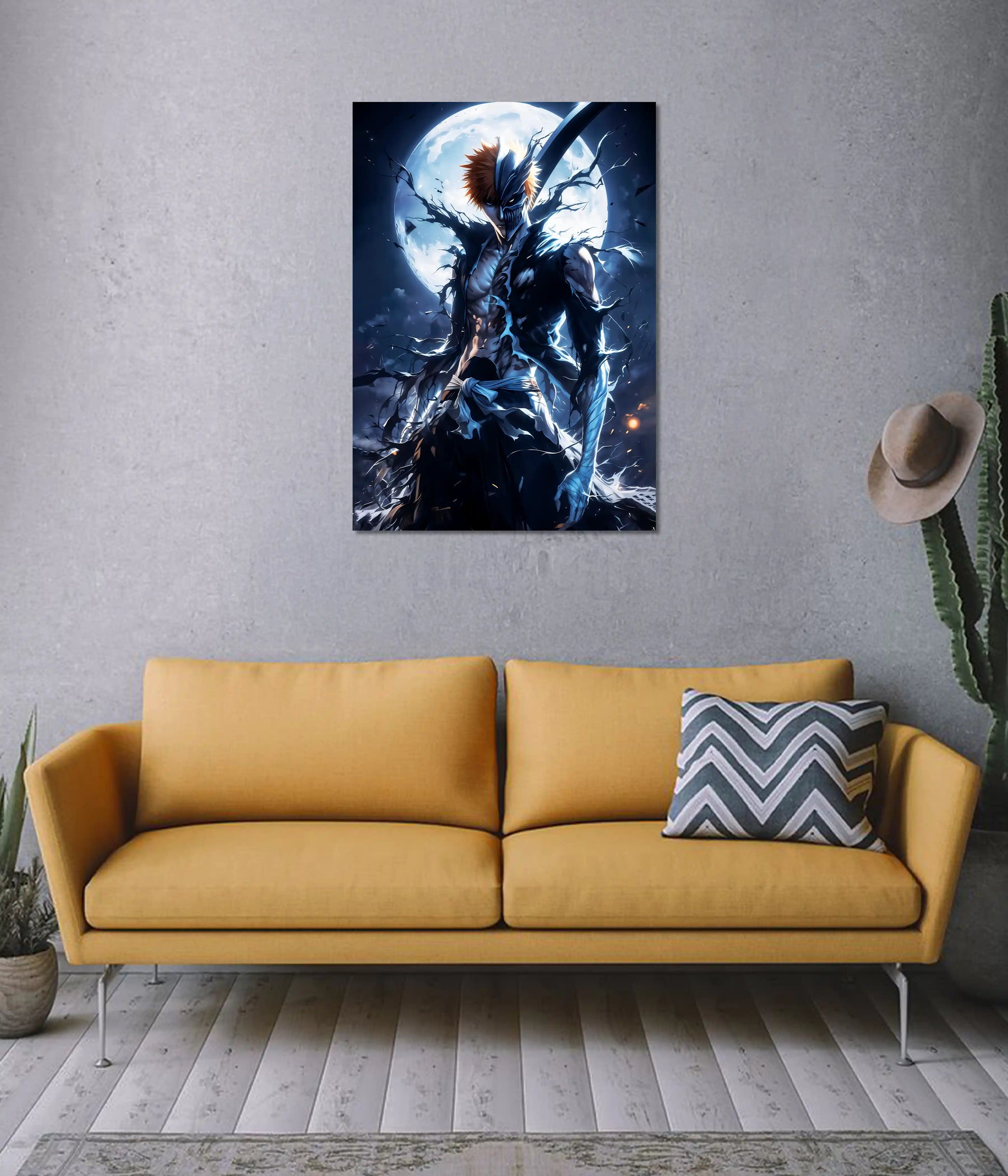 Ichigo Kurosaki – Hollow Awakening Wall Poster on Wall - Everanta
