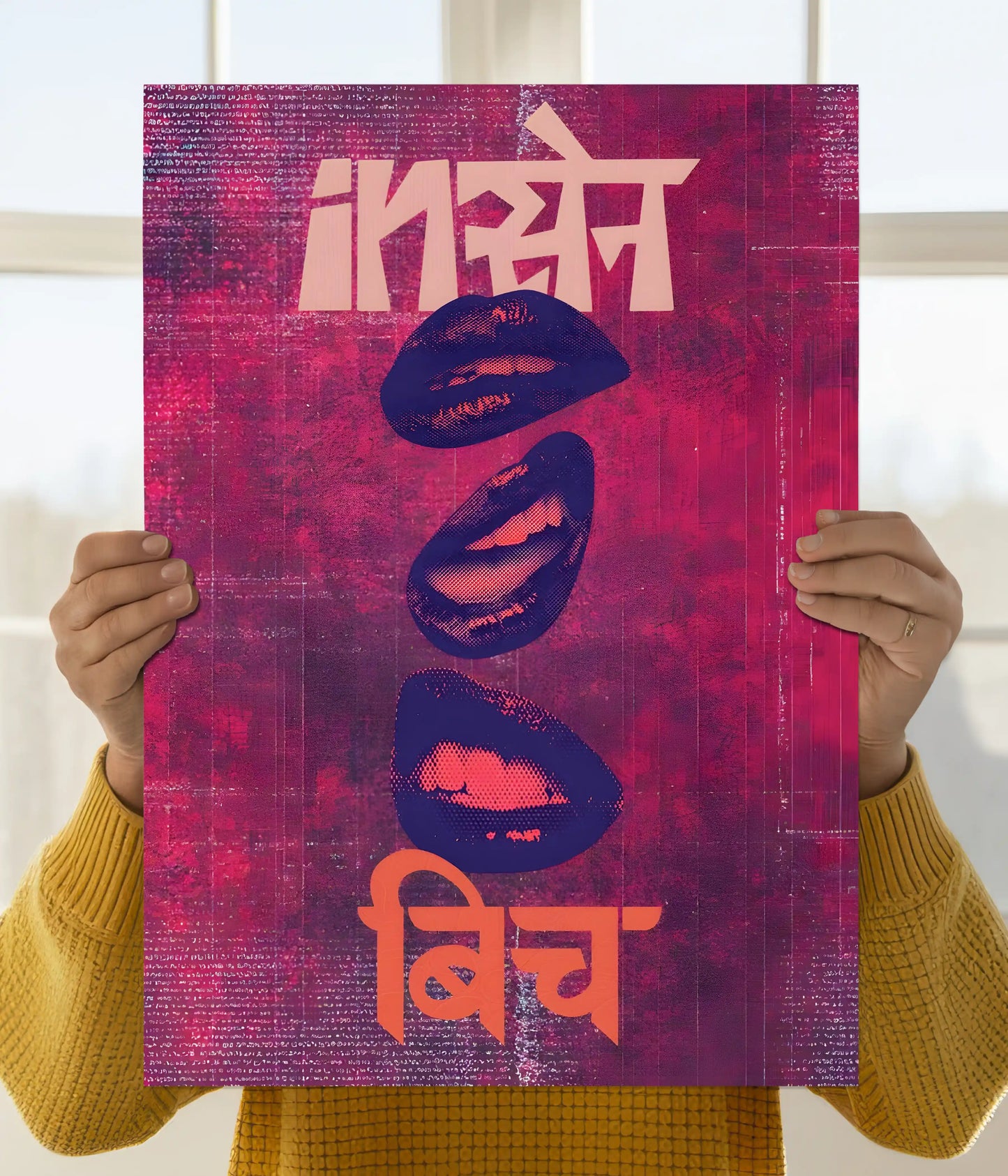 Insane Vibe – Bold Aesthetic Wall Poster Main Image - Everanta