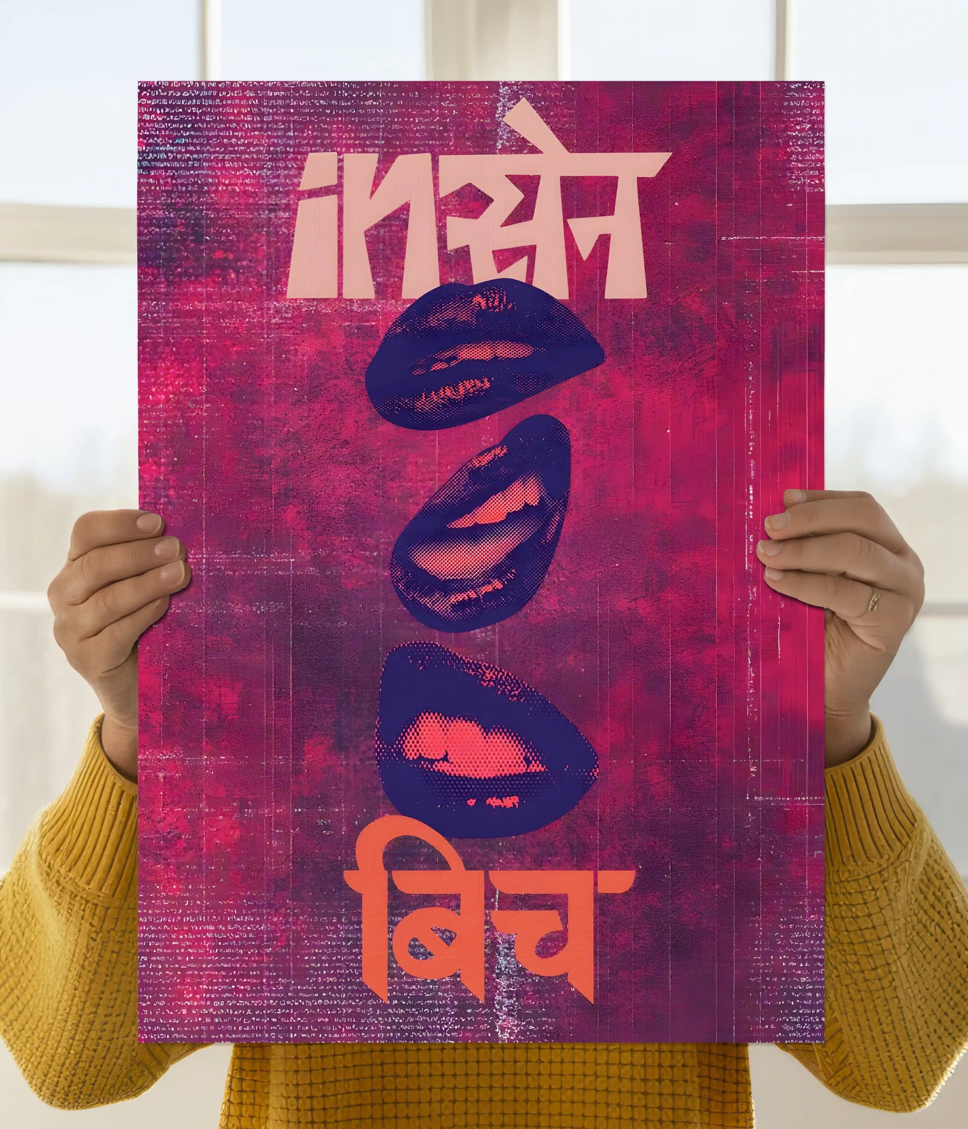 Insane Vibe – Bold Aesthetic Wall Poster Main Image - Everanta