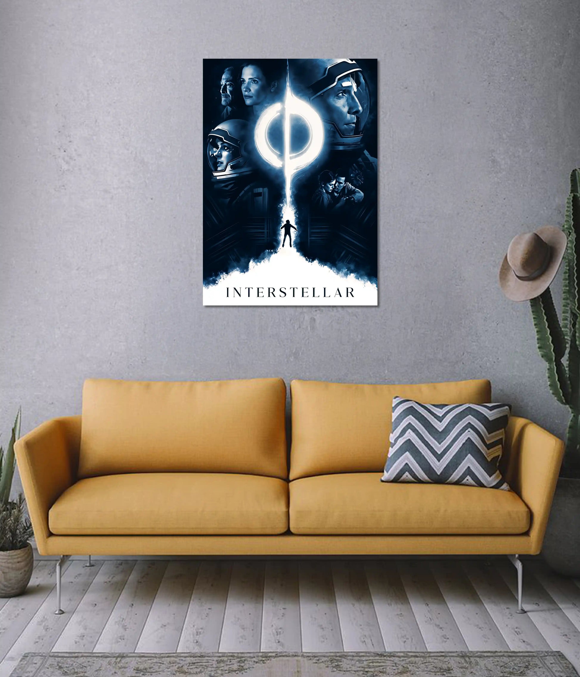Interstellar Beyond Time – Movie Wall Poster on Wall - Everanta