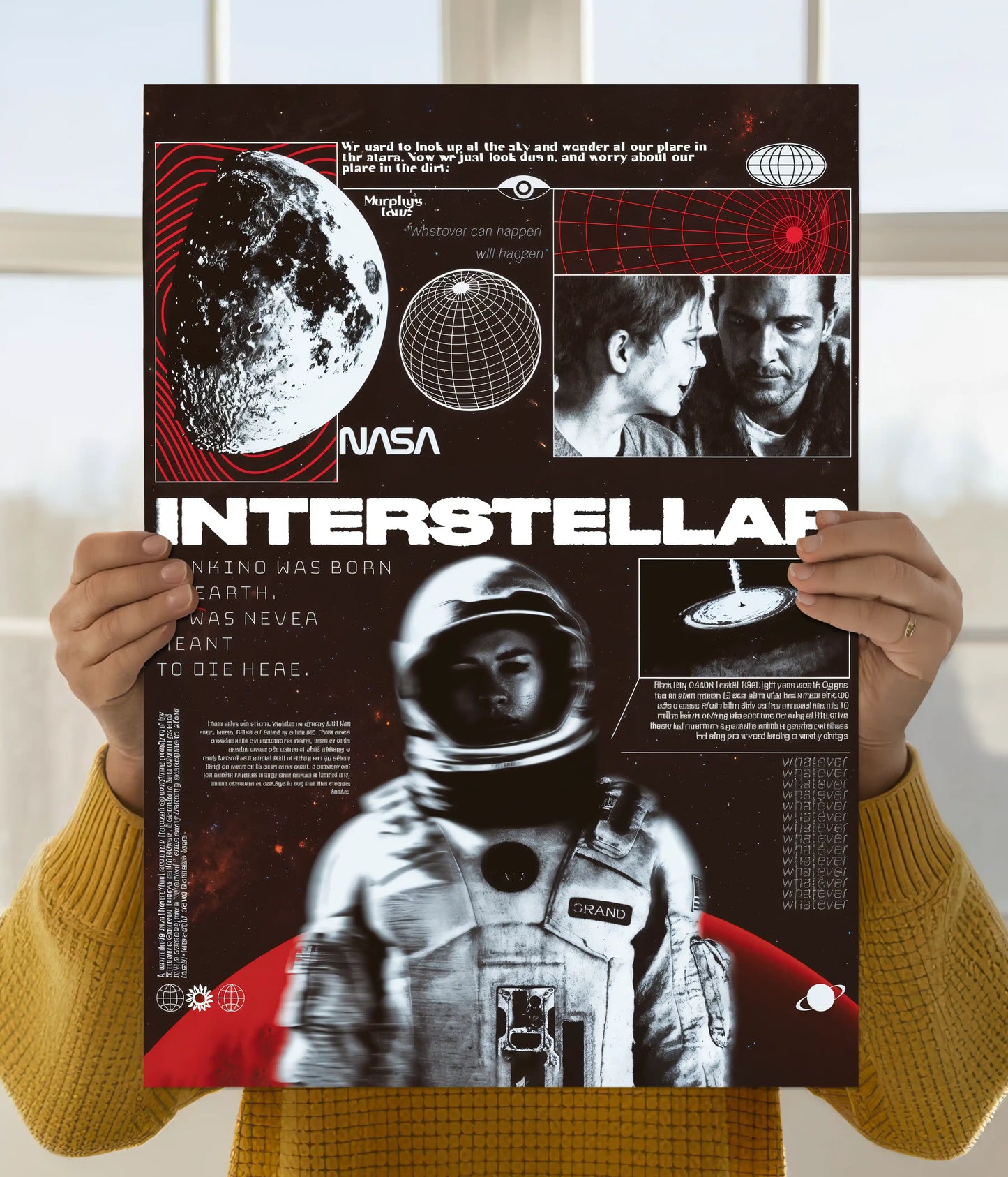 Interstellar Cosmic Journey – Movie Wall Poster Main Image - Everanta