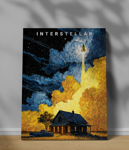 Interstellar: Journey Beyond the Stars Canvas Print Main Image - Everanta