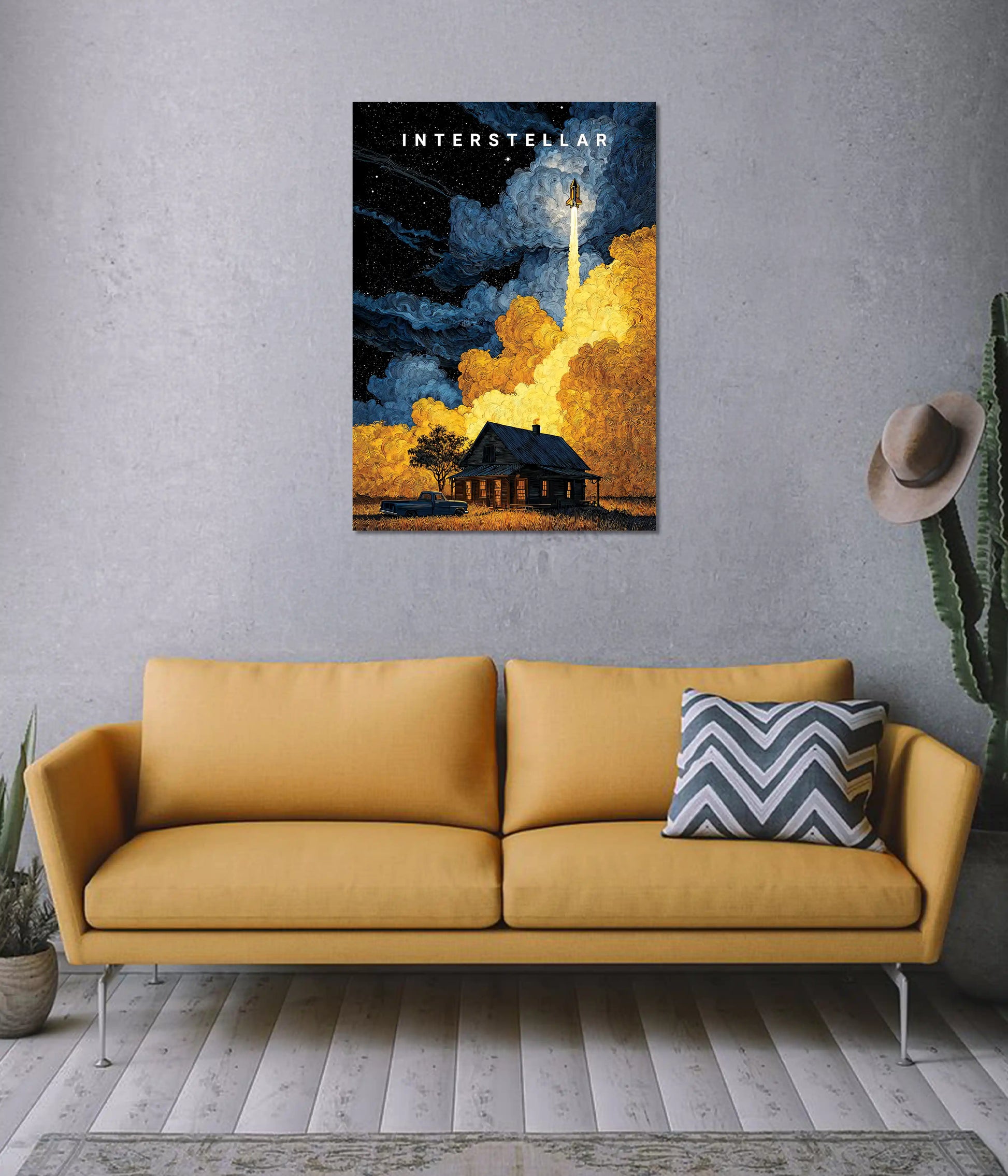 Interstellar – Journey Beyond the Stars Poster on Wall - Everanta