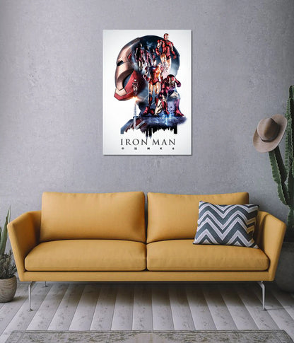 Iron Man MK-6 Evolution Poster on Wall - Everanta