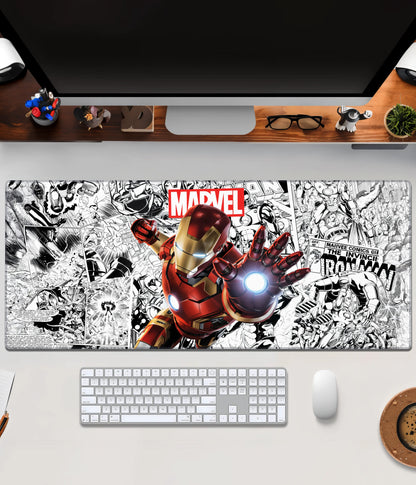 Iron Man Marvel Desk Mat – Extended Gaming Mouse Pad Main Image - Everanta