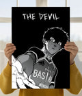 Isagi Yoichi ‘The Devil’ – Blue Lock Anime Poster