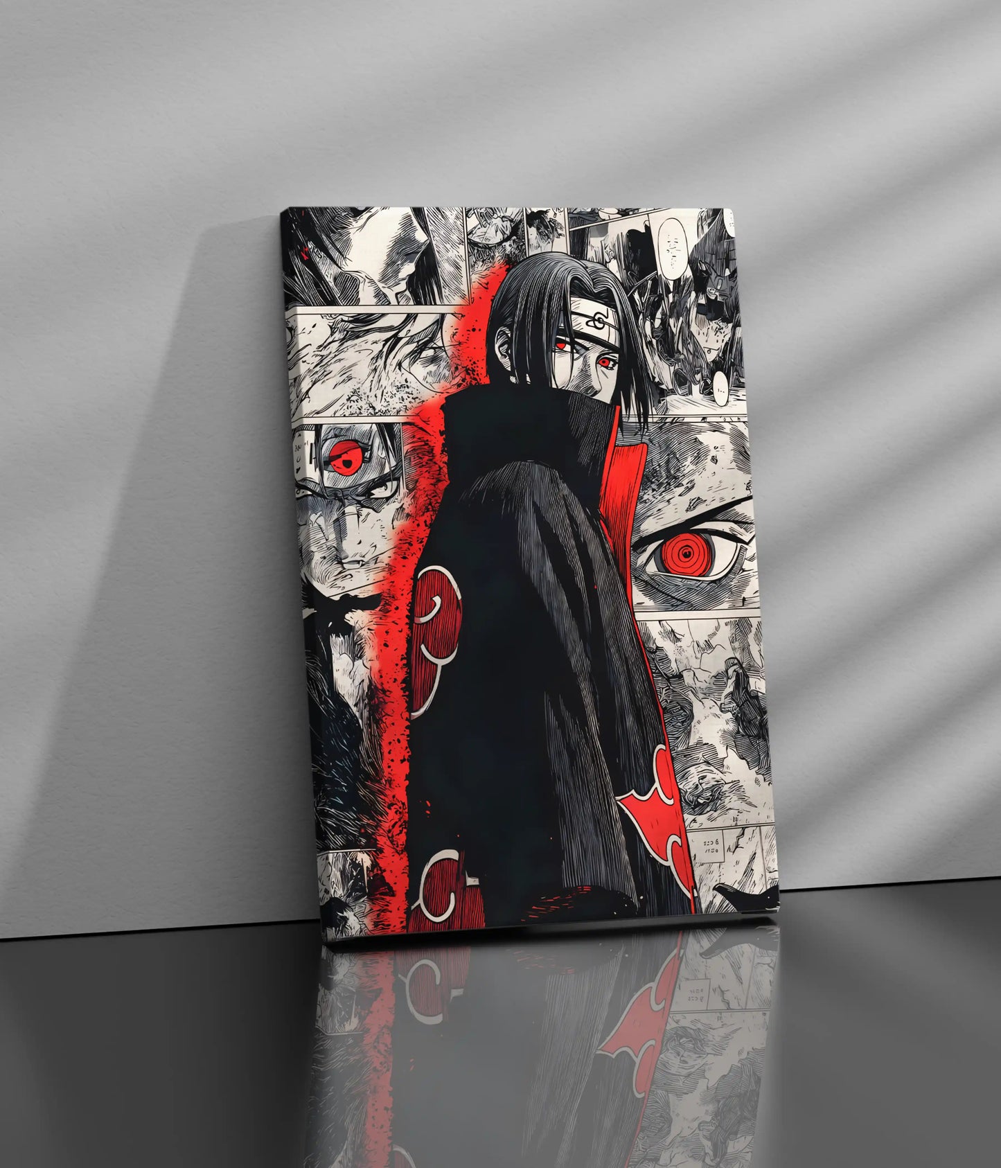 Itachi Uchiha – Anime Canvas Print Side Look - Everanta