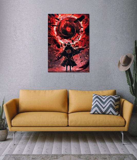 Itachi Uchiha – Eternal Genjutsu Wall Poster on Wall - Everanta