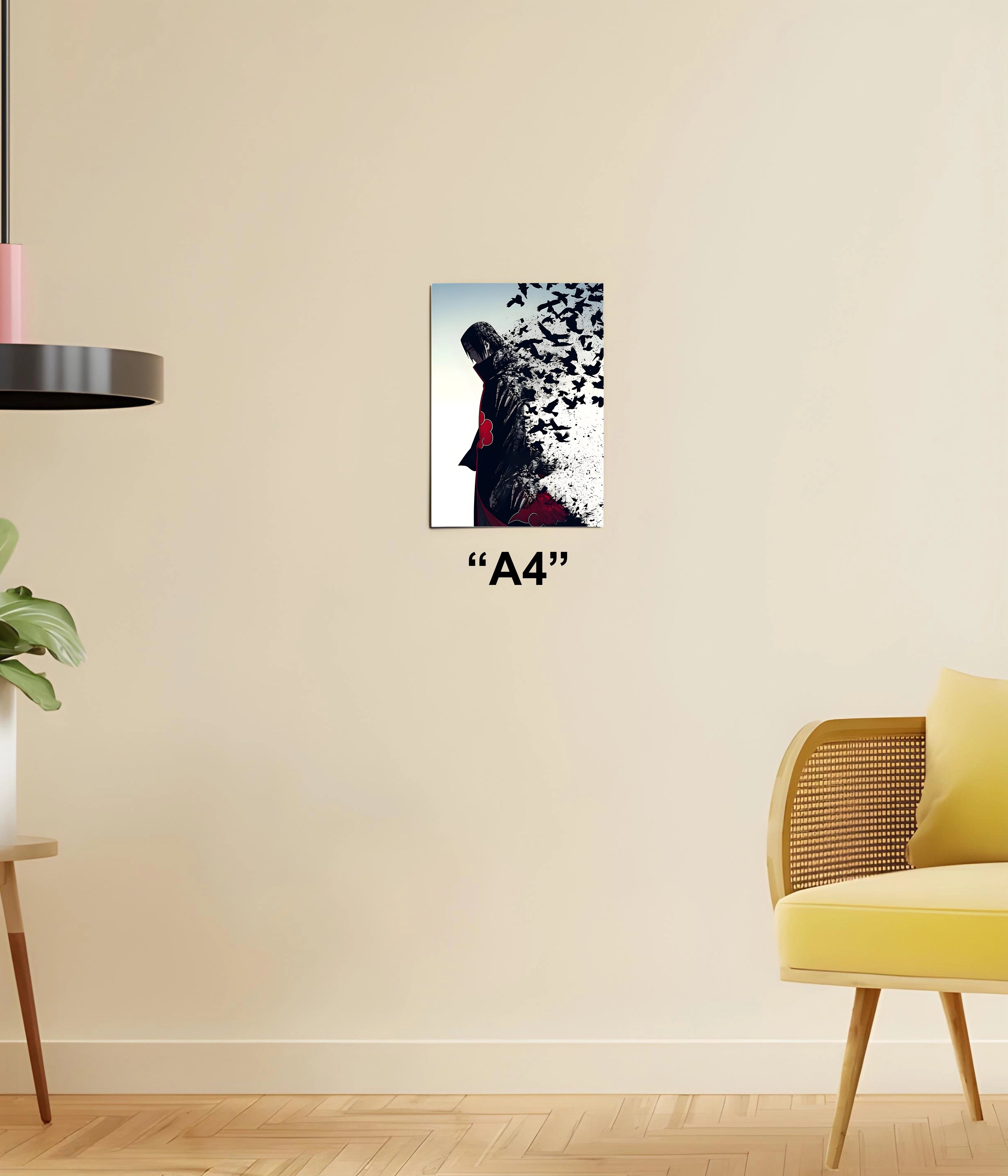 Itachi Uchiha – Naruto Anime Poster A4 Size - Everanta