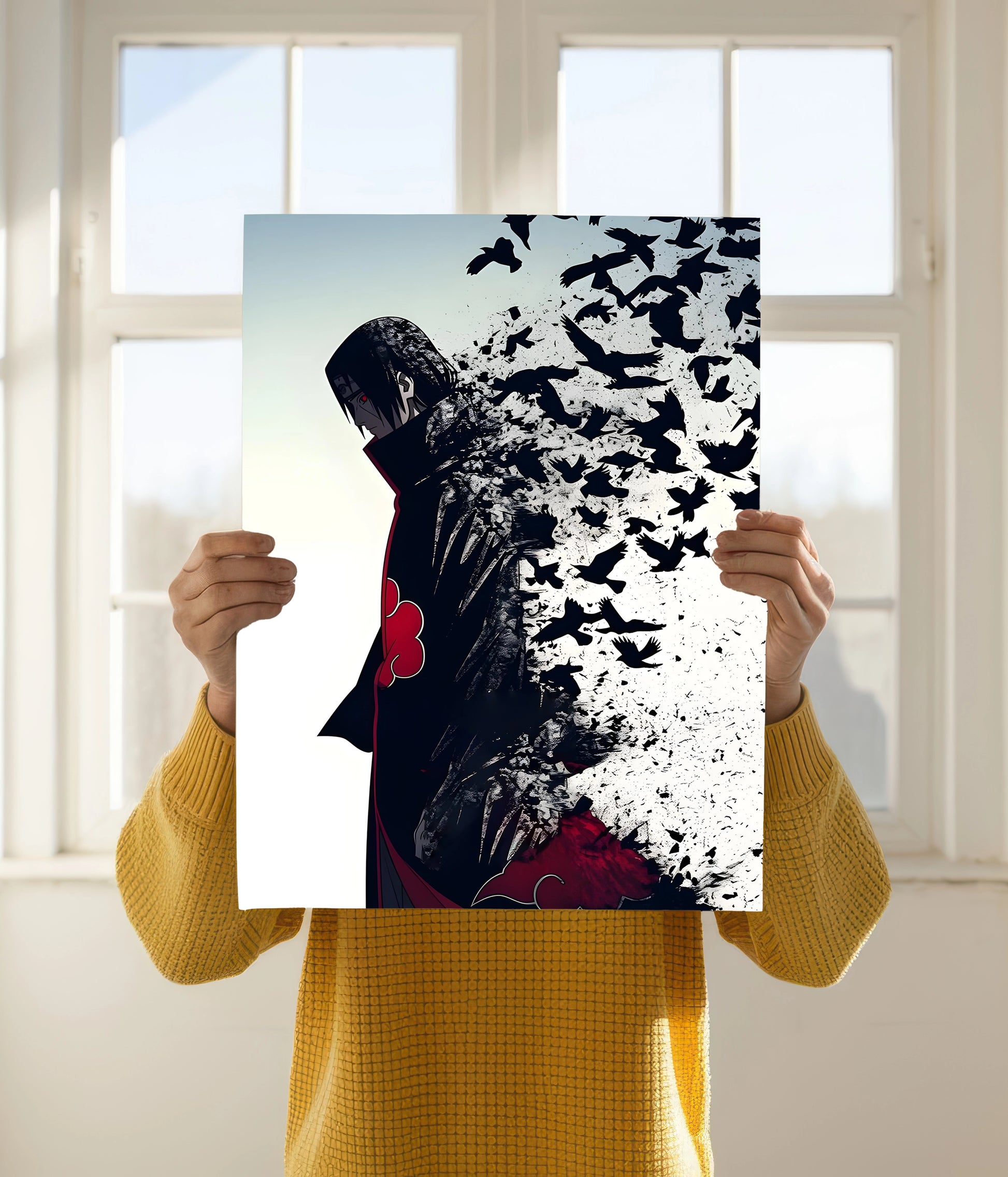 Itachi Uchiha – Naruto Anime Poster Holding Image - Everanta