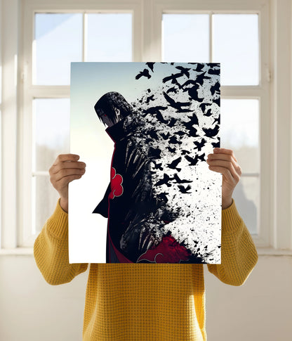 Itachi Uchiha – Naruto Anime Poster Holding Image - Everanta