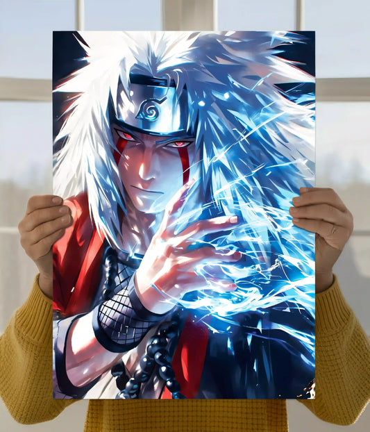 Jiraiya Sage Mode Poster Main Image - Everanta