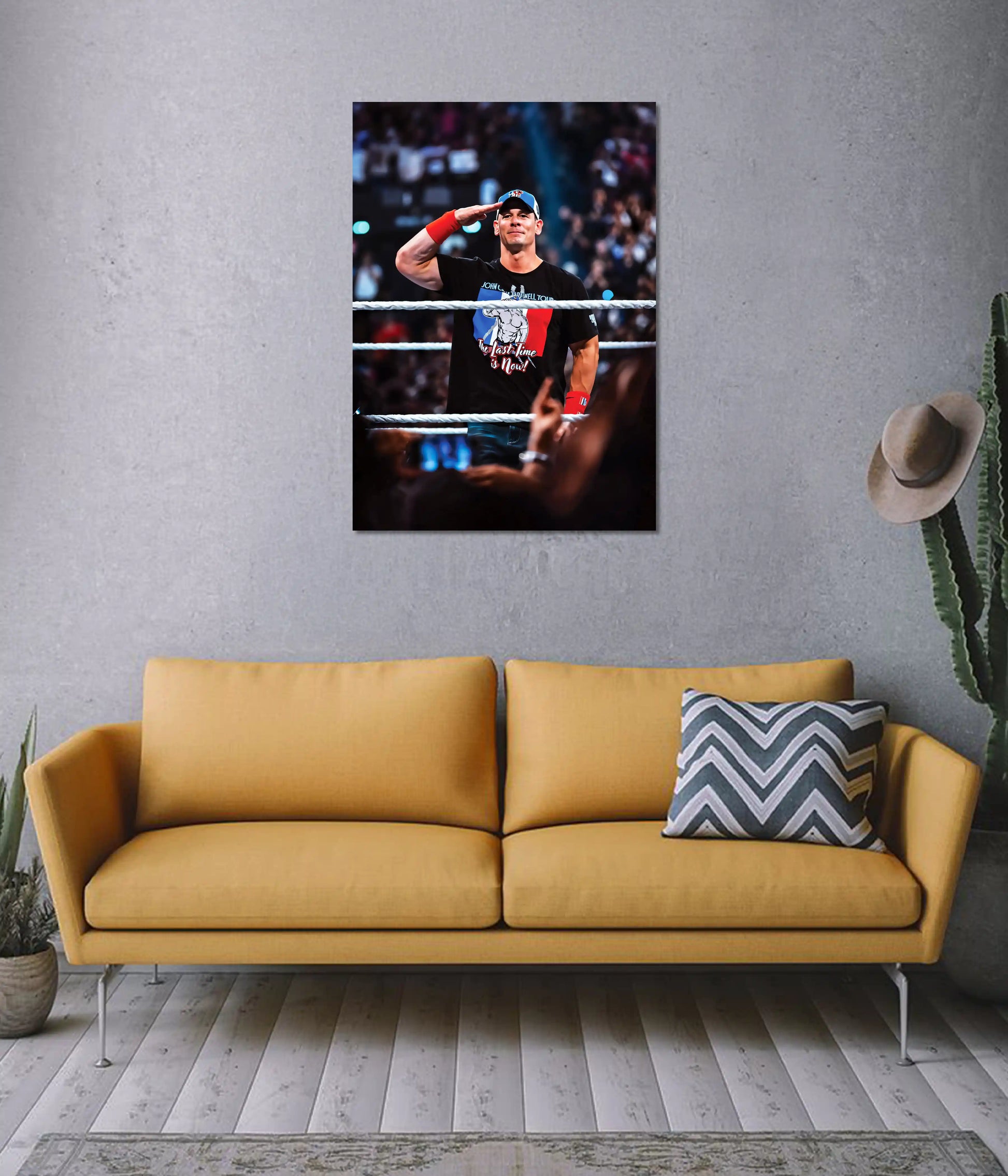 John Cena “The Last Time Is Now” WWE Poster on Wall - Everanta