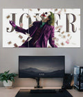 Joker Chaos Split Poster | DC Villain Wall Art