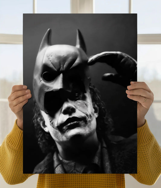 Joker Dark Knight Mask Poster Main Image - Everanta