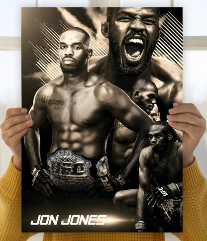Jon Jones – UFC Champion Wall Poster Main Image - Everanta