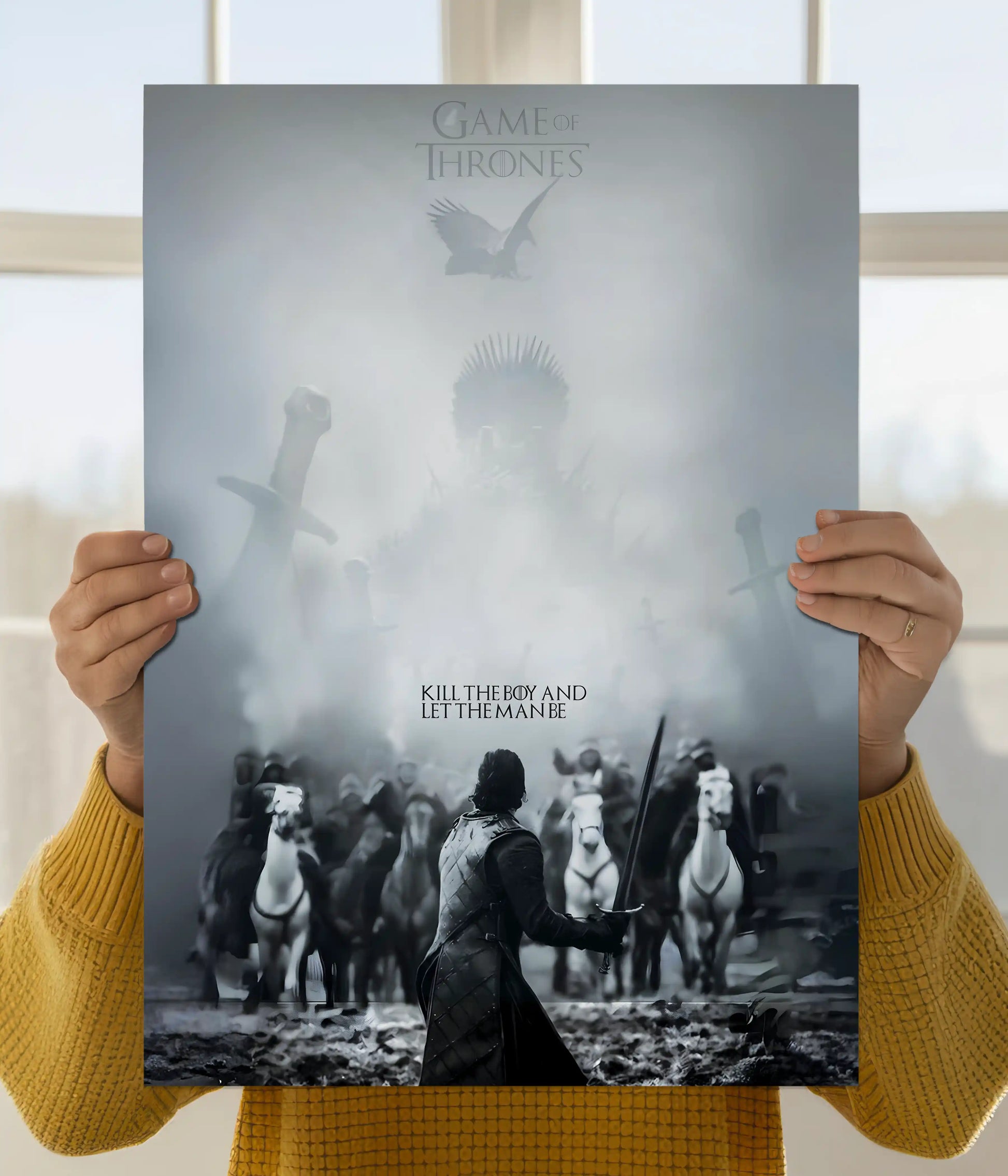 Jon Snow – Kill the Boy Cinematic Wall Poster Main Image - Everanta