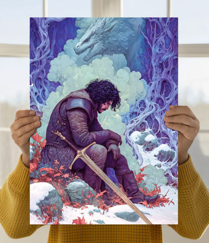 Jon Snow – Winter’s Guardian Poster Main Image - Everanta