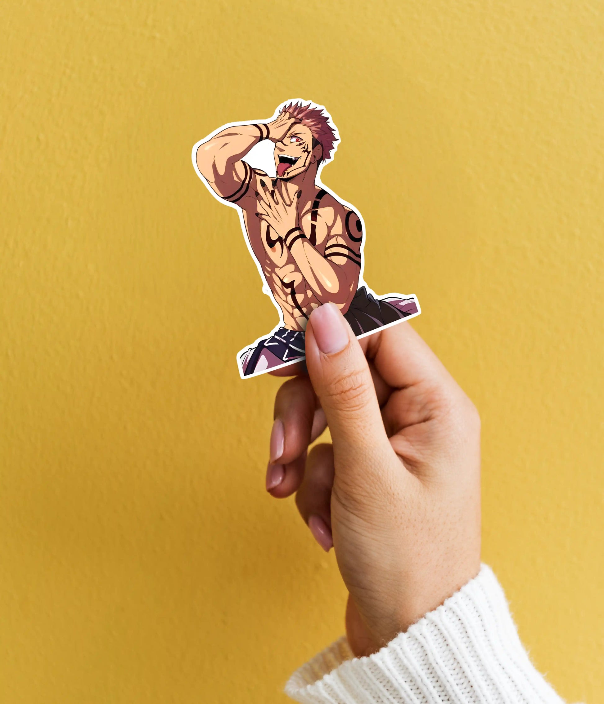 Jujutsu Kaisen Anime Sticker in Hand - Everanta