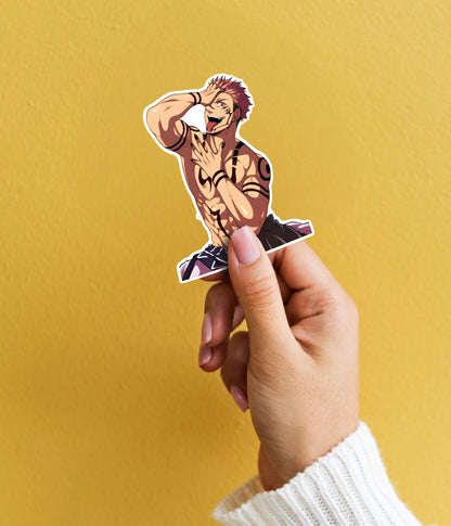 Jujutsu Kaisen Anime Sticker in Hand - Everanta