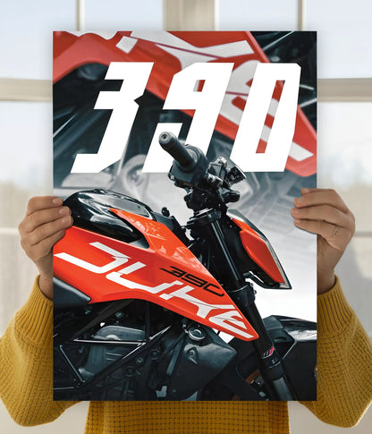 KTM Duke 390 Poster Main Image - Everanta