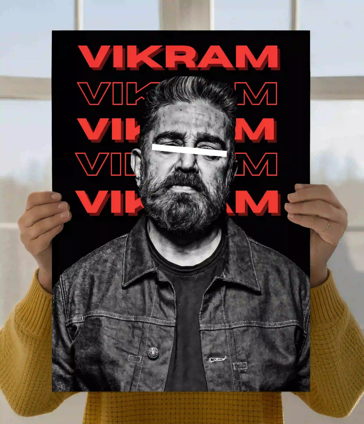 Kamal Haasan Vikram Movie Poster Main Image - Everanta