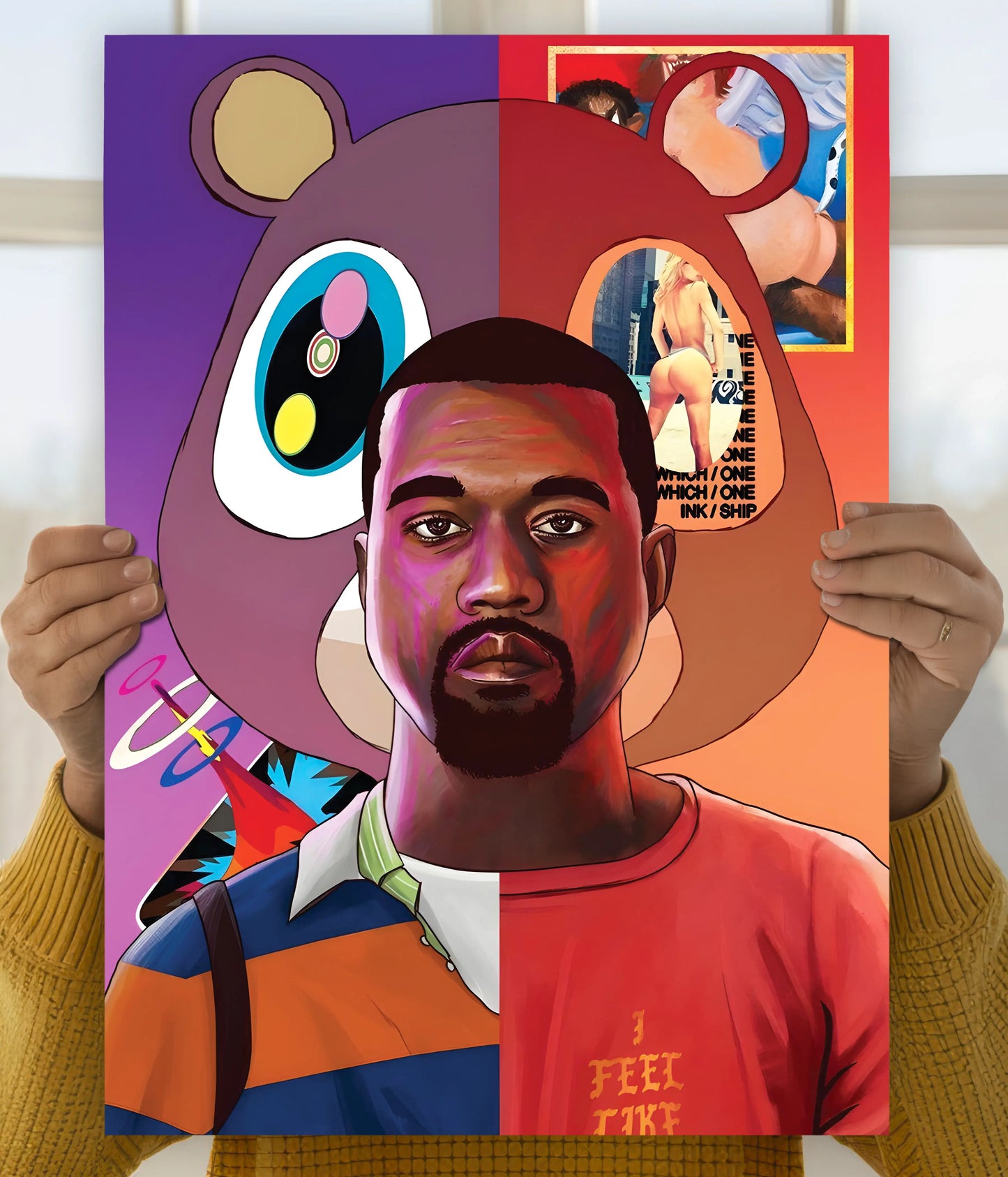 Kanye West Aesthetic Wall Poster Main Image - Everanta