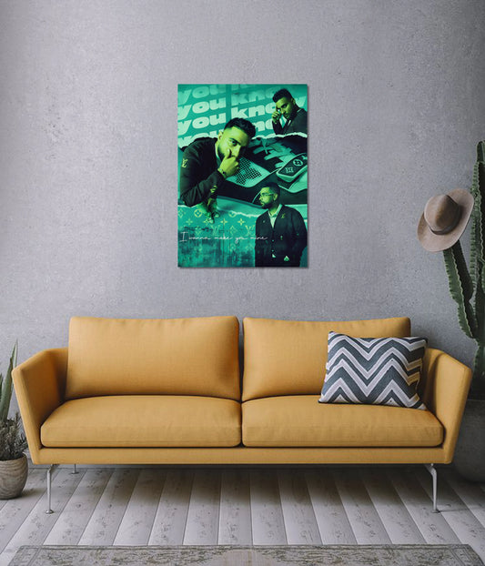 Karan Aujla – I Wanna Make You Mine Wall Poster - Everanta