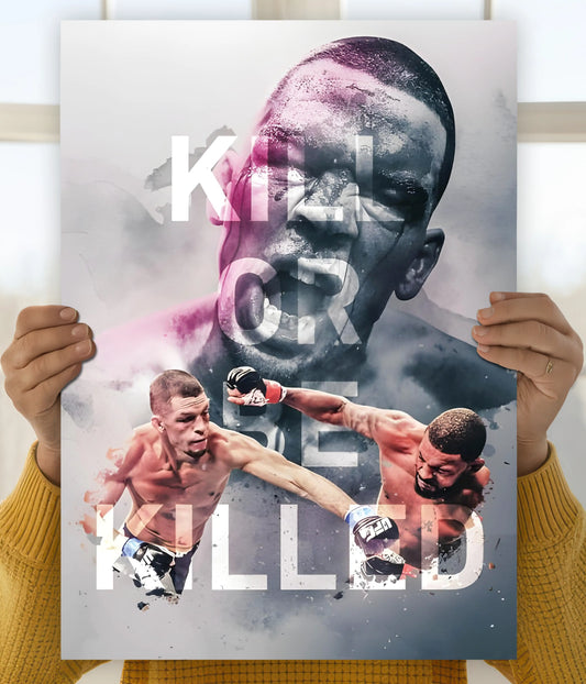 Kill or Be Killed – UFC Motivation Wall Poster Main Image - Everanta
